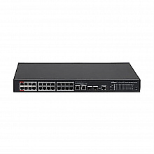 DH-PFS4226-24GT2GF-360 - 24-портовый гигабитный управляемый коммутатор с PoE, уровень L2