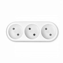 Сетевой разветвитель Buro BU-PS3-W (3 розетки) белый (пакет ПЭ)