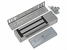 ML-395-2 с датчиком Холла - Электромагнитный замок c датчиком холла, 12V DC, 0,64 A, усилие 500 кг. цвет Серый