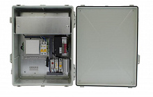 SW-80402-WMU(port 90W) - Уличный Web-управляемый PoE коммутатор OSNOVO на 6 портов с термостабилизацией и резервным питанием (АКБ - 7Ач). Порты: 4 x GE (10/100/1000Base-T) с PoE (до 90W) + 2 x GE SFP (1000Base-X). Суммарный бюджет PoE до 240W. В комплекте