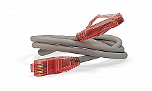 PC-LPM-UTP-RJ45-RJ45-C5e-2M-LSZH-GY - Патч-корд U/UTP Hyperline, Cat.5e (100% Fluke Component Tested), LSZH, 2 м, серый