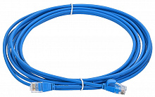 PC03-C5EUL-3M-SL-WT - ITK Коммутационный шнур кат.5E UTP LSZH 3м slim язычок син.