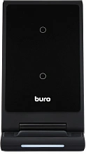 Беспроводное зар./устр. Buro CWC-QC5 15W 3A (QI) USB-C универсальное черный (CWC-QC5A15BK)