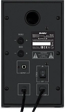 Колонки Sven SPS-621 2.0 черный 28Вт BT