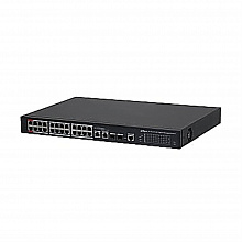 DH-PFS4226-24GT2GF-240 - 24-портовый гигабитный управляемый коммутатор с PoE, уровень L2