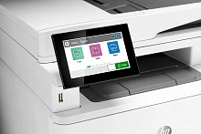 МФУ лазерный HP LaserJet Enterprise M430f (3PZ55A) A4 Duplex Net белый