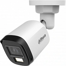 Камера видеонаблюдения аналоговая Dahua DH-HAC-B1A21P-U-IL-0280B 2.8-2.8мм HD-CVI HD-TVI цв. корп.:белый