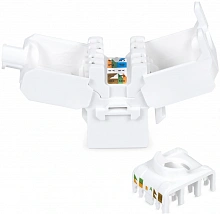 Модуль Cabeus KJ-RJ45-CAT.5E-180-TOOLLESS информ. KeystoneRJ45 кат.5E бел.