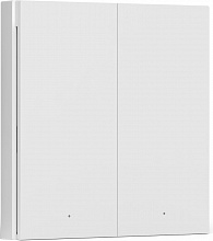 Умный выключатель Aqara Wireless Remote Switch H1 2-хкл. белый (WRS-R02)