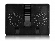 Подставка для ноутбука Deepcool U PAL (DP-N214A5_UPAL) 15.6" 390x280x28мм 26дБ 1xUSB 2x 140ммFAN 765г пластик ABS черный
