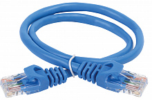 PC03-C6F-1M - ITK Коммутационный шнур (патч-корд) кат. 6 FTP PVC 1м синий