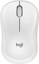Мышь Logitech Silent M220 белый оптическая 1000dpi silent беспров. USB 2but (910-006508)