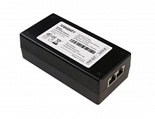 TR-I65W2.5GPoE++  POE-инжектор TRASSIR. Вход: 100-240В 50/60Гц . Мощность POE на порт 65Вт. Общий бюджет 65Вт. Порты: 1*RJ45*10/100/1000M Data IN, 1*RJ45*10/100/1000M PoE OUT. Предназначен для питания устройств по протоколам IEEE 802.3af/at/bt. Функция ав