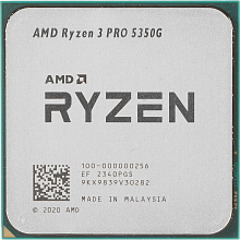 Процессор/ APU AM4 AMD Ryzen 3 PRO 5350G (Cezanne, 4C/8T, 4/4.2GHz, 8MB, 65W, Radeon Graphics) OEM 100-000000253 analog