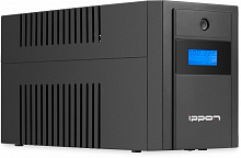 Источник бесперебойного питания Ippon Back Basic 1200 LCD Euro 600Вт 1200ВА (арт:1687965)
