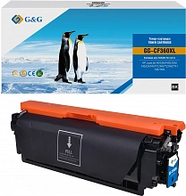 Картридж лазерный G&G GG-CF360XL черный (12500стр.) для HP CLJ M552DN/M553N/M553DN/M553X/M577C/M577Z/M577F/M577DN