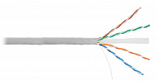 EC-UU004-6-PVC-GY - Кабель  U/UTP 4 пары, Кат.6, медный, внутренний, PVC, 305м, серый