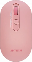 Мышь A4Tech Fstyler FG20 розовый оптическая 2000dpi беспров. USB для ноутбука 4but (FG20 PINK)