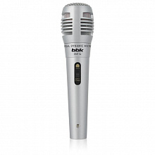 Микрофон проводной BBK CM114 2.5м серебристый