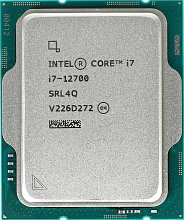 Процессор/ APU LGA1700 Intel Core i7-12700 (Alder Lake, (8P+4E)C/(16P+4E)T, 2.1/4.8GHz, 25MB, 65/180W, UHD Graphics 770) OEM