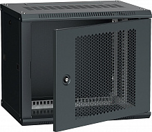 LWR5-06U64-PF - ITK Шкаф LINEA W 6U 600x450 мм дверь перфорированная, RAL9005 (кратность отгрузки 10шт.)