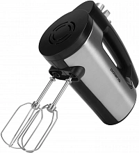 Миксер ручной Polaris PHM 5009A 500Вт черный/серебристый