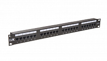 PP24-1UC6U-D05 - Патч-панель 1U кат.6 UTP, 24 порта (Dual), ITK