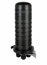 NMF-SC-1V-48-4MS - Муфта оптическая NIKOMAX, 48 волокон, тупиковая, 4 ввода/вывода, с механической герметизацией вводов, c комплектом для крепежа, наружное исполнение