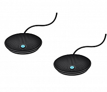 Микрофон проводной Logitech ConferenceCam Group 2.4м черный