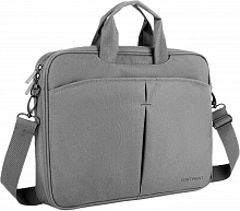 Сумка для ноутбука 15.6" Continent CC-012 серый нейлон/полиэстер (CC-012 GREY)