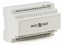 586 SKAT-12-6,0 DIN источник питания 12В 6А пластиковый корпус под DIN рейку 35 мм