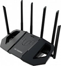 Роутер беспроводной Asus TUF-BE6500 BE6500 100/1000/2500BASE-T черный
