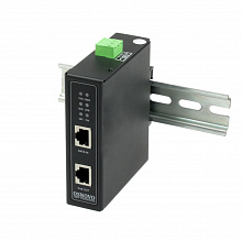 Midspan-1/903X(Booster) - Промышленный PoE-инжектор 10G Ethernet на 90W с бустером напряжения. Соответствует стандартам PoE IEEE 802.3af/at/bt, OSNOVO