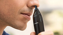 Триммер Philips Series 1000 NT1650/16 черный (насадок в компл:1шт)