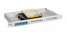 FOBX24-1U-8SCUS09 - Оптический распределительный кросс, укомплектованный SC (Simplex) на 8 портов (OS2)