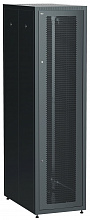 LE05-42U61-PM - ITK Шкаф LINEA E 42U 600х1000мм двери 2шт перф. и метал. чер