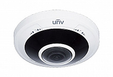 IPC815SB-ADF14K-I0 - Видеокамера Fisheye IP видеокамера антивандальная 1/2.8" 5 Мп КМОП @ 30 к/с, ИК-подсветка до 10м., 0.01 Лк @F2.0, объектив 1.4 мм