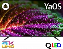 Телевизор QLED BBK 55" 55LED-8260/UTS2C (B) Frameless черный/черный 4K Ultra HD 60Hz DVB-T2 DVB-C DVB-S2 USB WiFi Smart TV