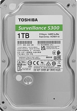 Жесткий диск Toshiba SATA-III 1Tb HDWV110UZSVA Surveillance S300 (5700rpm) 64Mb 3.5"