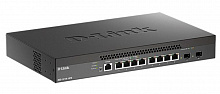 DXS-1210-10TS/B1A PROJ Настраиваемый L2+ коммутатор D-Link с 8 портами 10GBase-T и 2 портами 10GBase-X SFP+