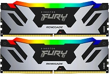 Память DDR5 2x16GB 7200MHz Kingston KF572C38RSAK2-32 Fury Beast RGB RTL Gaming PC5-57600 CL38 DIMM 288-pin 1.45В kit single rank с радиатором Ret
