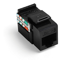 Модуль Brand-Rex GigaMax 5G108-RE5 информ. KeystoneRJ45 кат.5E UTP черн. (упак.:1шт)