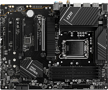 Материнская плата MSI PRO B760-P WIFI DDR4 Soc-1700 Intel B760 4xDDR4 ATX AC`97 8ch(7.1) 2.5Gg+HDMI+DP