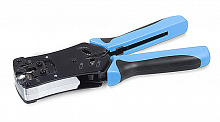 Cabeus HT-N468B - Инструмент обжимной Cabeus для RJ-45 (8р8с), RJ-11/12 (6р6с, 6р4с, 6р2с), 4р4с, 4р2с, профессиональный