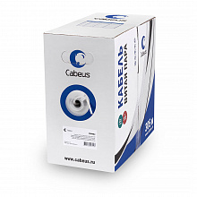 Cabeus UTP-4P-Cat.5e-SOLID-LSLTx-GY - Кабель «витая пара» (LAN) для структурированных систем связи