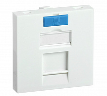 CS6-12M ITK Вставка 45х45мм для 1 мод. Keystone Jack с маркером