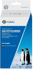 Картридж струйный G&G GG-PFI030MBK PFI-030MBK черный матовый (55мл) для Canon imagePrograf TA-20/30 TM-240/340