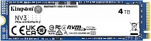 Накопитель SSD Kingston PCIe 4.0 x4 4TB SNV3S/4000G NV3 M.2 2280