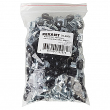04-2686 - Комплект крепежа винт+шайба+гайка M6x16 Rexant (100шт)