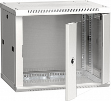 LWR3-06U64-GF - ITK Шкаф настенный LINEA W 6U 600х450мм дверь стекло RAL 7035